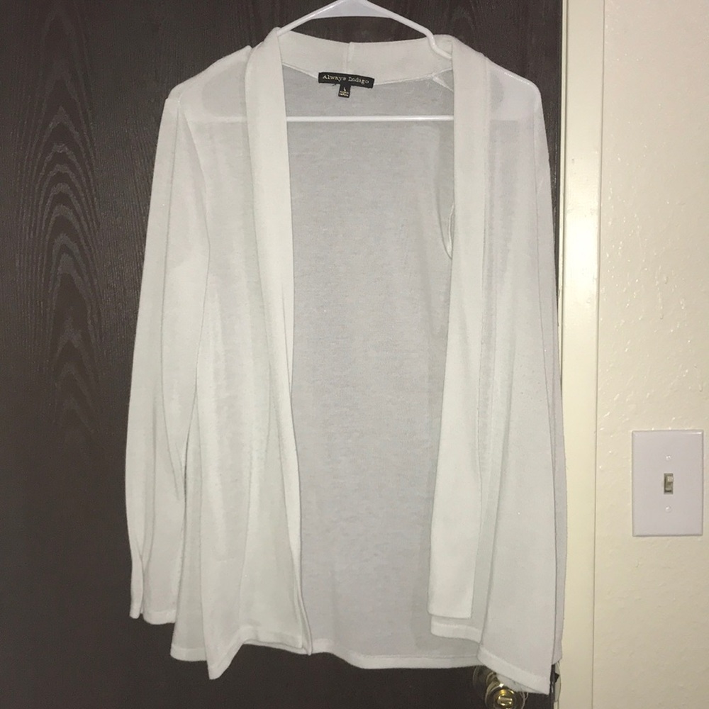 White Cardigan